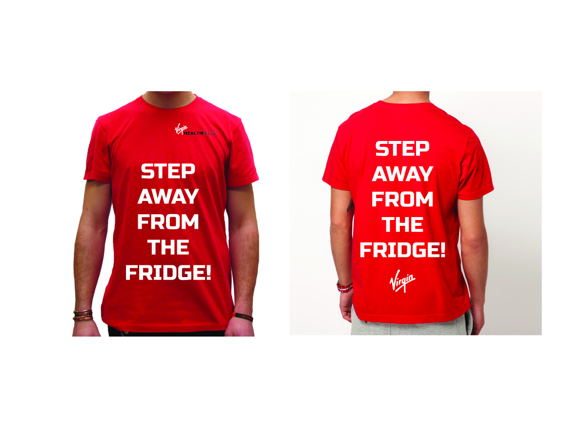 T-shirt Design by Phil B for Virgin HealthMiles | Design #1082531