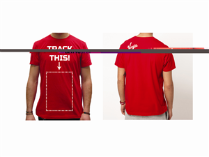 T-shirt Design by Phil B for Virgin HealthMiles | Design: #1082534