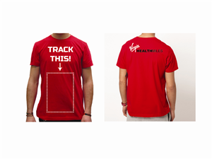 T-shirt Design by Phil B for Virgin HealthMiles | Design: #1082536