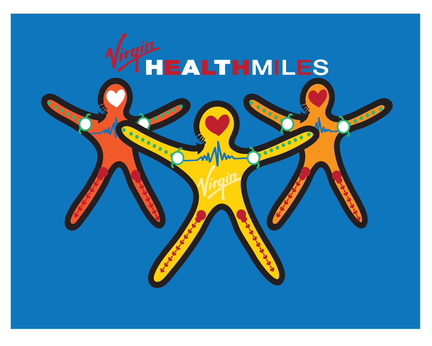 T-shirt Design by Emily Lee  for Virgin HealthMiles | Design #1043385