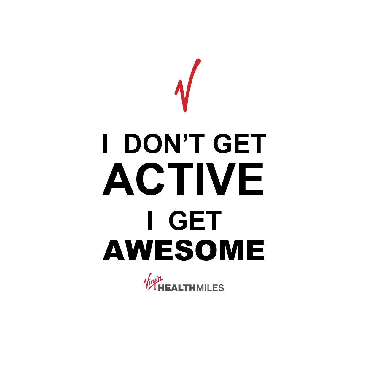 T-shirt Design by Karen Hermans for Virgin HealthMiles | Design #1077831