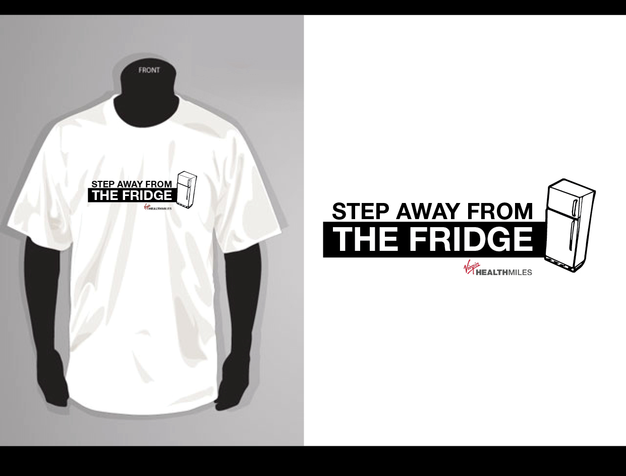 T-shirt Design by Karen Hermans for Virgin HealthMiles | Design #1081106