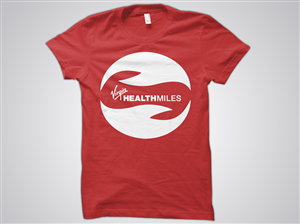 T-shirt Design by D'Mono for Virgin HealthMiles | Design: #1057484