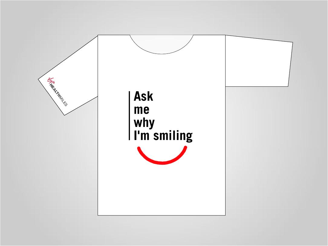 T-shirt Design by victor for Virgin HealthMiles | Design #1072274