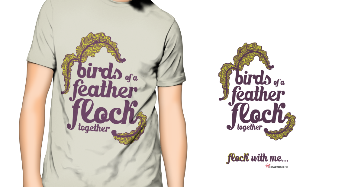 T-shirt Design by hellokwillis for Virgin HealthMiles | Design #1051513