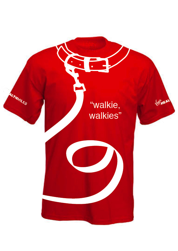 T-shirt Design by Sonya for Virgin HealthMiles | Design #1059890