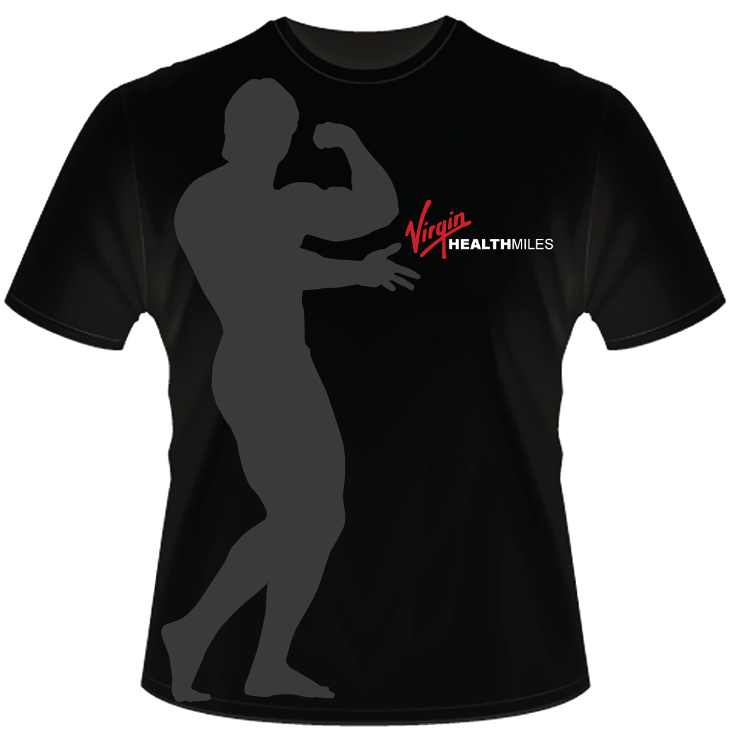 T-shirt Design by mindscape for Virgin HealthMiles | Design #1041369