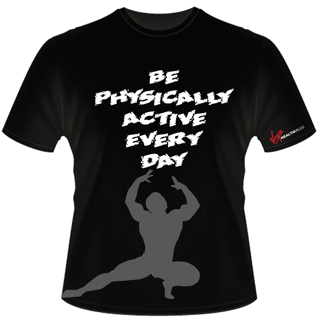 T-shirt Design by mindscape for Virgin HealthMiles | Design #1046293