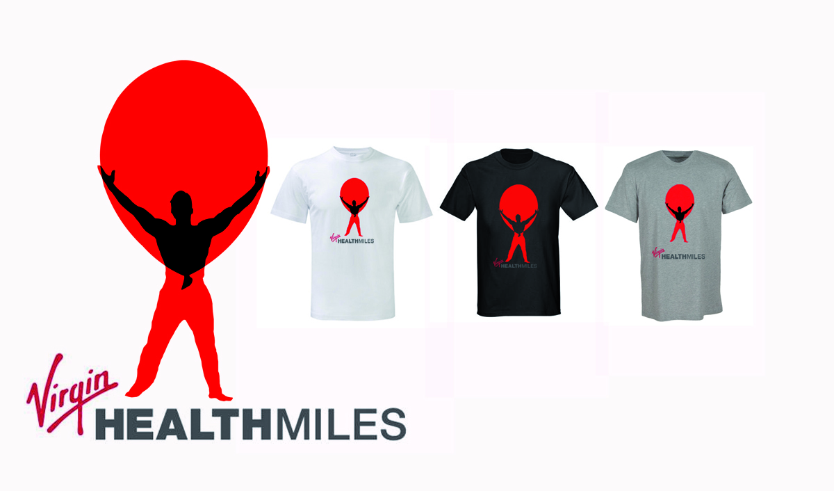 T-Shirt-Design von Rafael für Virgin HealthMiles | Design #1057816