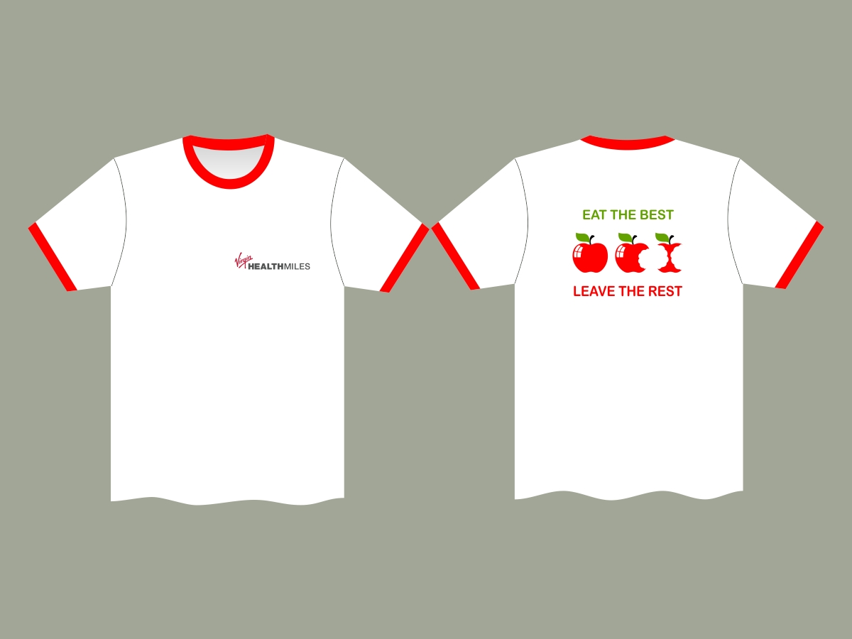Diseño de Camiseta por Ultimate Designs para Virgin HealthMiles | Diseño #1056213