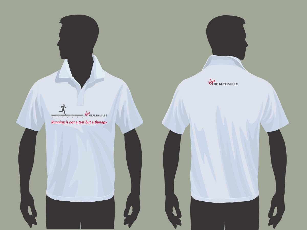 Diseño de Camiseta por Ultimate Designs para Virgin HealthMiles | Diseño #1056347