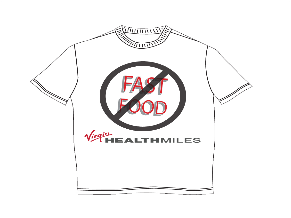 Design de T-shirt par Stohnart pour Virgin HealthMiles | Design #1041059