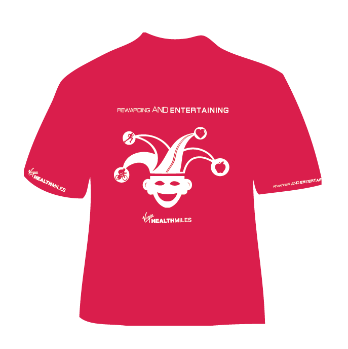Design de T-shirt par BrandGirl pour Virgin HealthMiles | Design #1042459