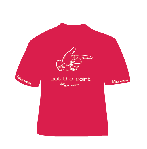 T-Shirt-Design von BrandGirl für Virgin HealthMiles | Design #1042469