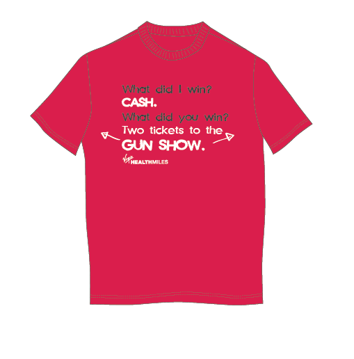 Design de T-shirt par BrandGirl pour Virgin HealthMiles | Design #1077173