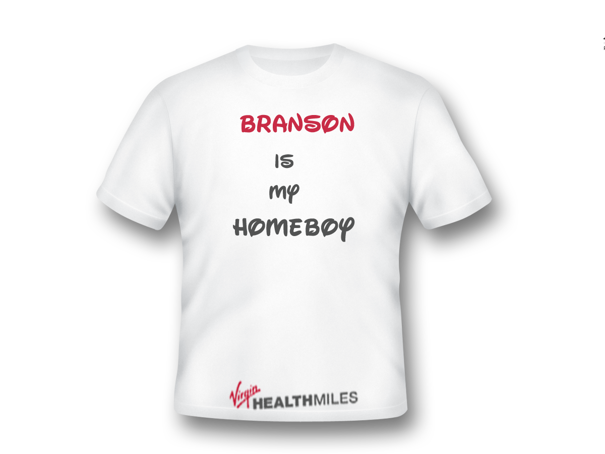 Design de T-shirt par suba pour Virgin HealthMiles | Design #1071487