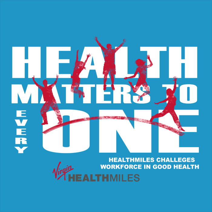 T-shirt Design by Scarlett Cespedes for Virgin HealthMiles | Design #1050221