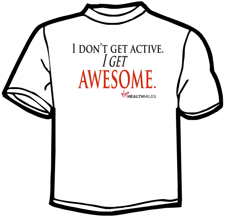 Diseño de Camiseta por Northern Graphics para Virgin HealthMiles | Diseño #1069178