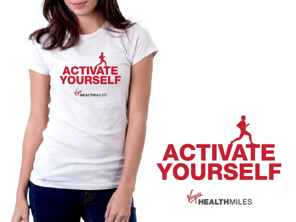 T-shirt Design by sketchcat for Virgin HealthMiles | Design #1051237