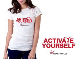 T-shirt Design by sketchcat for Virgin HealthMiles | Design: #1051238