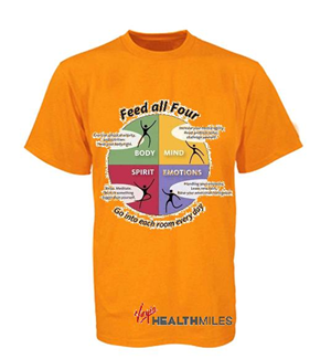 T-shirt Design by mukta for Virgin HealthMiles | Design: #1055363
