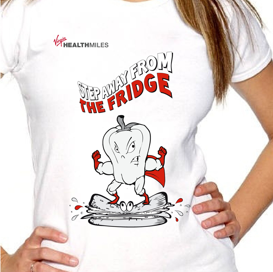 T-shirt Design by TheAlchemist for Virgin HealthMiles | Design #1082308