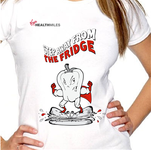 T-shirt Design by TheAlchemist for Virgin HealthMiles | Design: #1082308