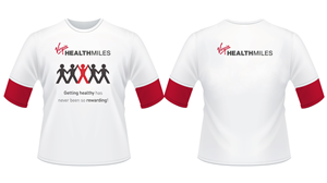 T-shirt Design by BJarris for Virgin HealthMiles | Design: #1060172