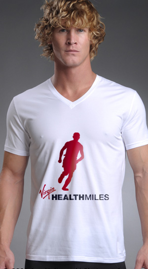 T-shirt Design by SYCO for Virgin HealthMiles | Design: #1056696