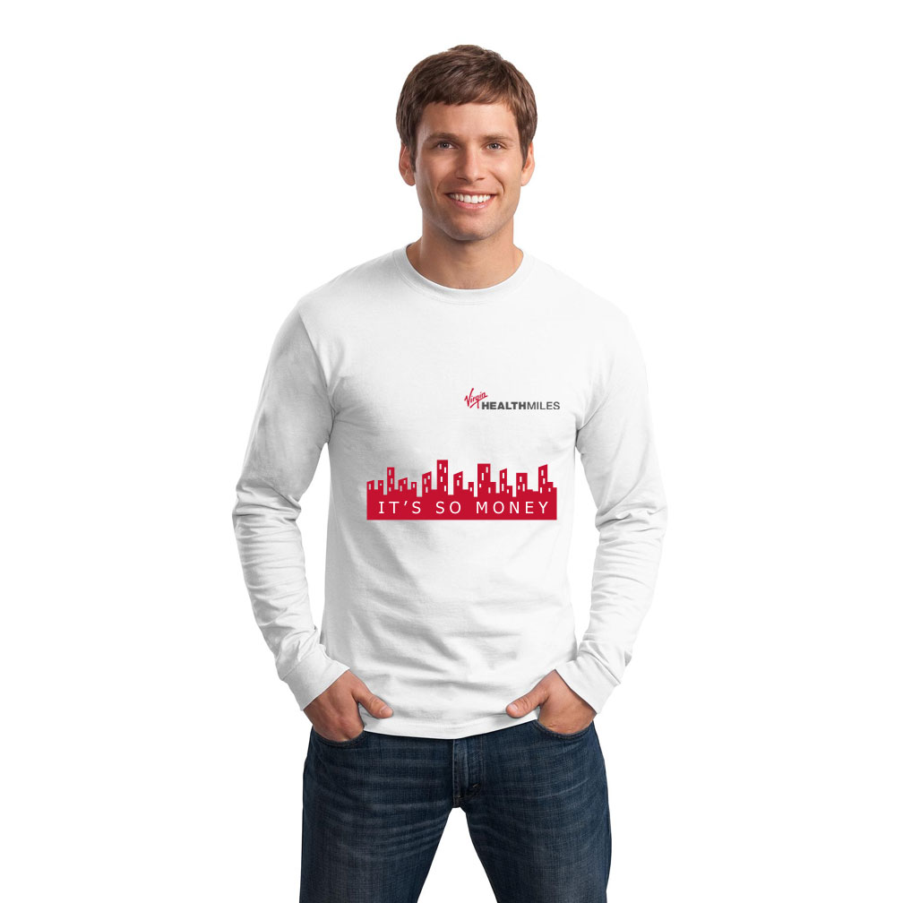 T-shirt Design by jenni for Virgin HealthMiles | Design #1070494