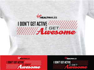 T-shirt Design by jason_martin for Virgin HealthMiles | Design: #1085422