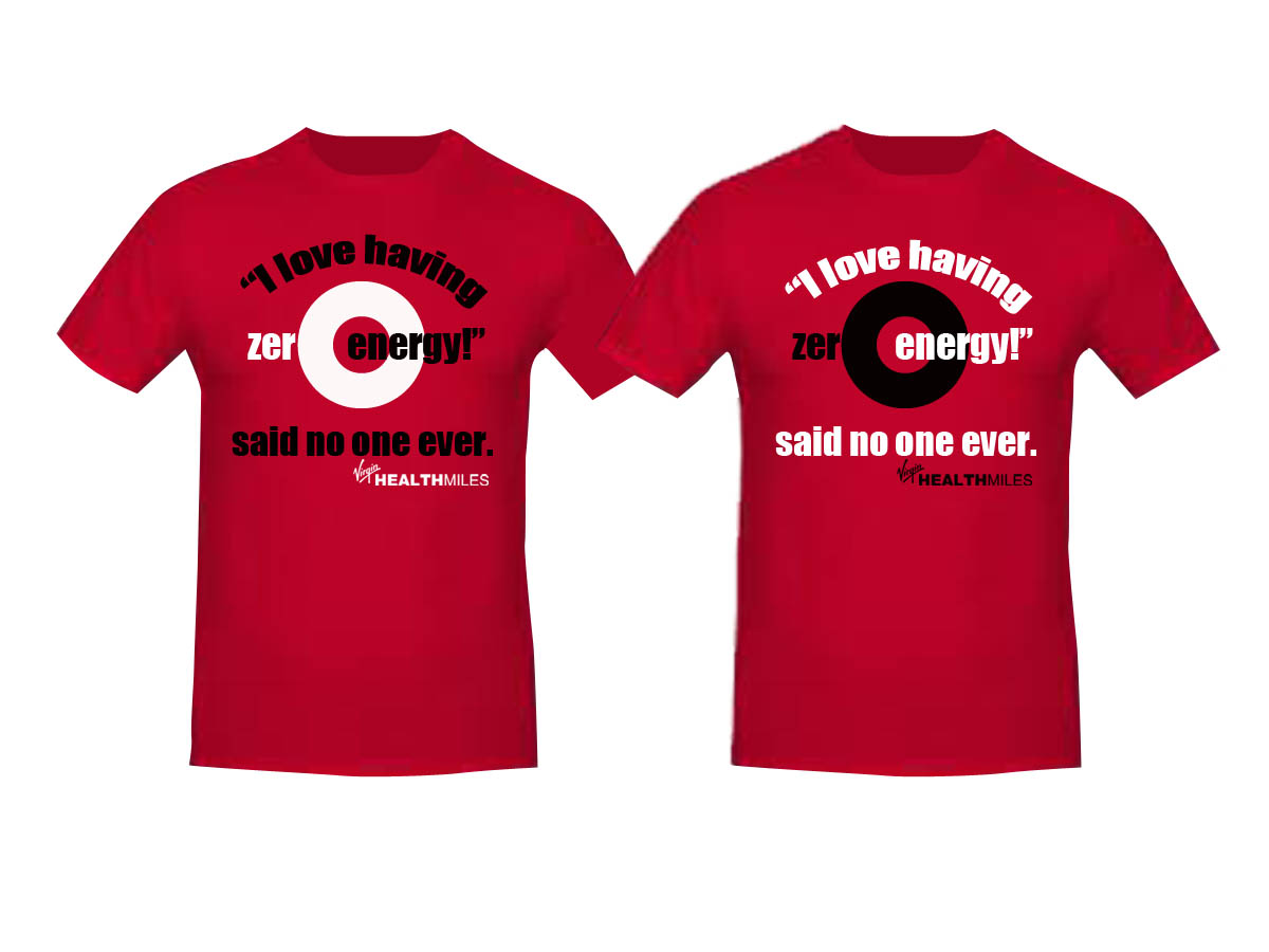 T-shirt Design by polj designs for Virgin HealthMiles | Design #1072611