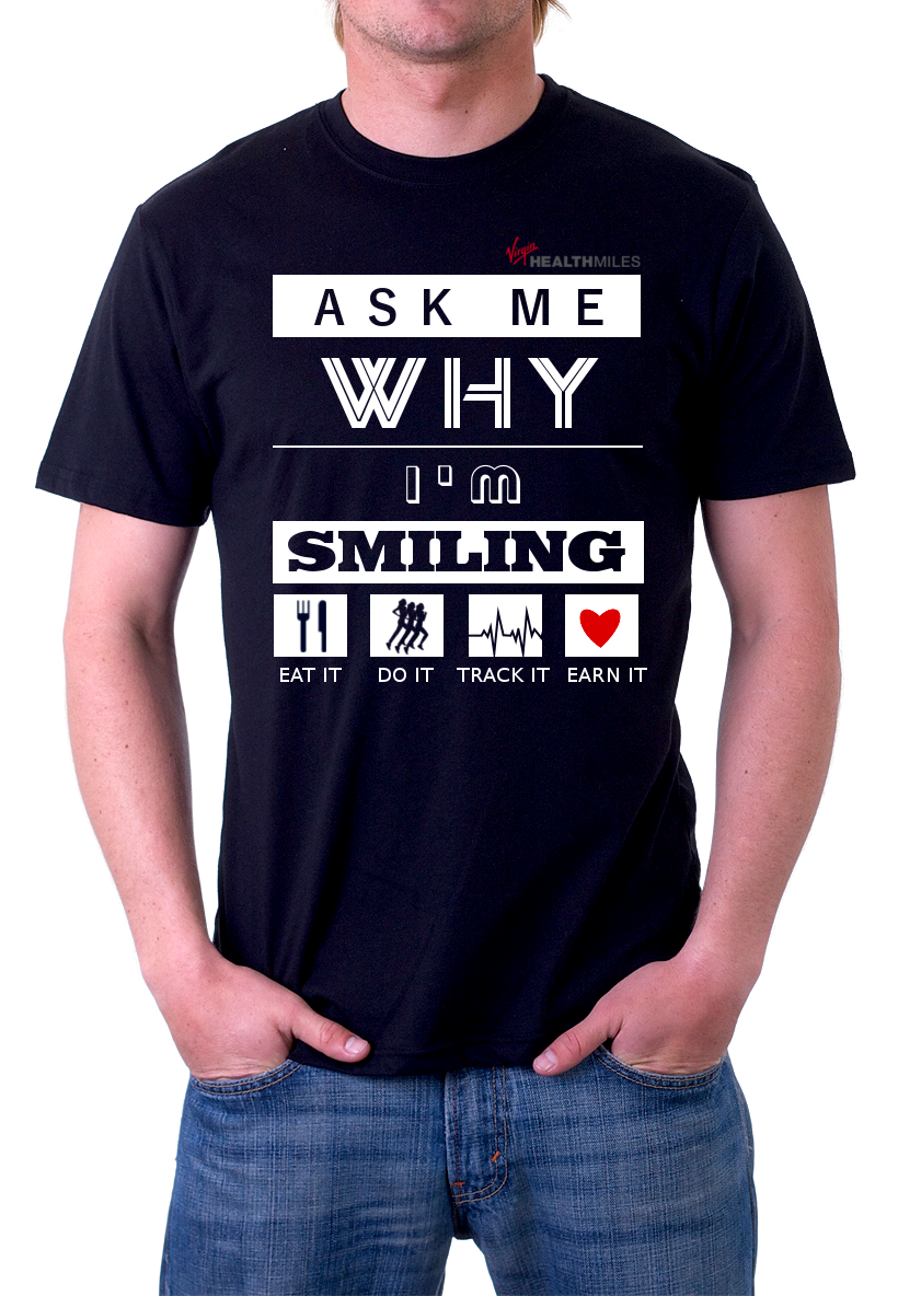 Design de T-shirt par Bert671 pour Virgin HealthMiles | Design #1067977