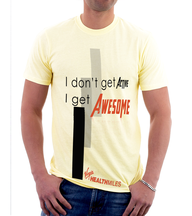 T-shirt Design by Dulaj De Croos for Virgin HealthMiles | Design #1074703