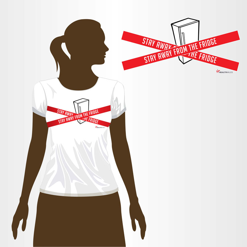 T-shirt Design by geisha for Virgin HealthMiles | Design #1079470