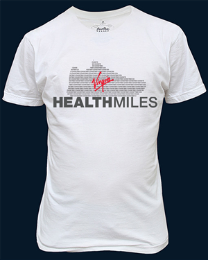 T-shirt Design by TomboyInATutu for Virgin HealthMiles | Design: #1083361