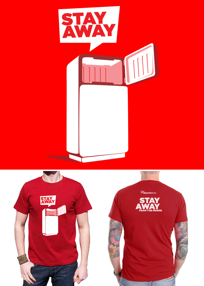 T-shirt Design by BuckarooBanzai for Virgin HealthMiles | Design #1078300