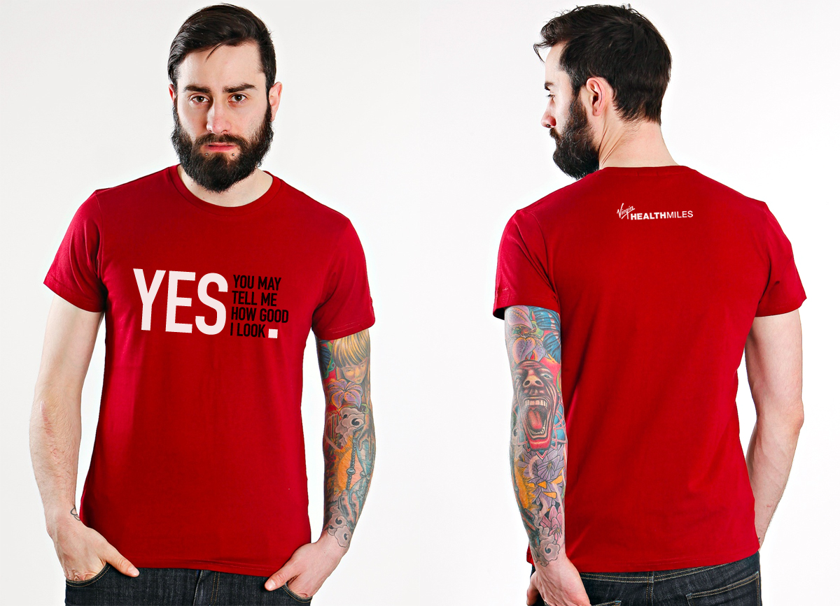 Design de T-shirt par BuckarooBanzai pour Virgin HealthMiles | Design #1080767