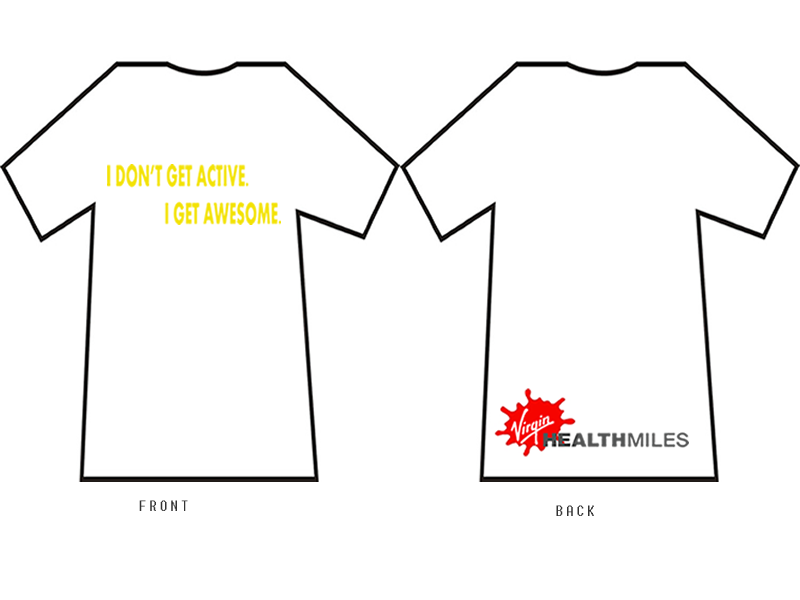 Design de T-shirt par Ben pour Virgin HealthMiles | Design #1078415