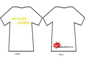 T-shirt Design by Ben for Virgin HealthMiles | Design: #1078415