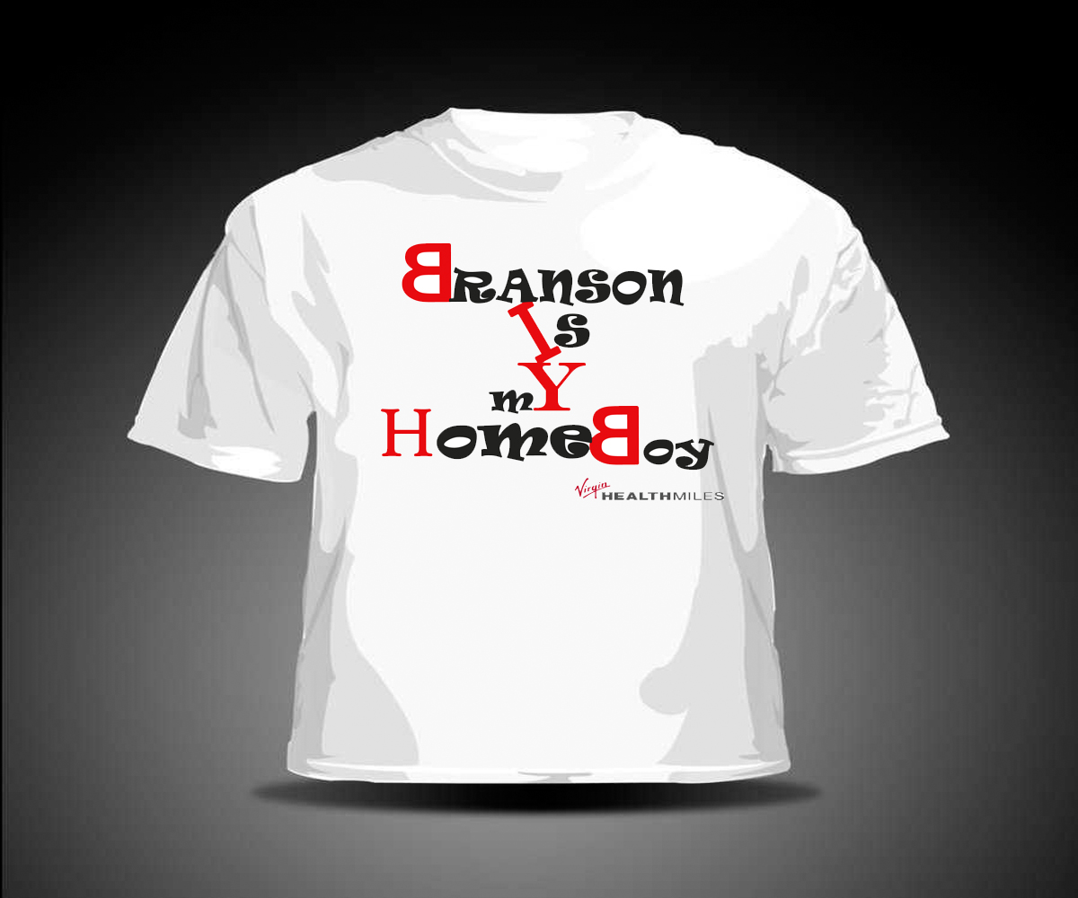T-shirt Design by joan0026 for Virgin HealthMiles | Design #1095584