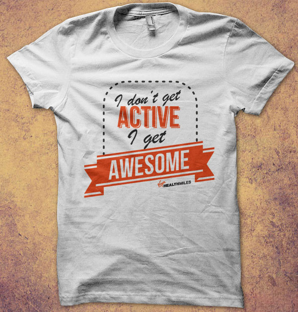 T-Shirt-Design von estante envi für Virgin HealthMiles | Design #1077576