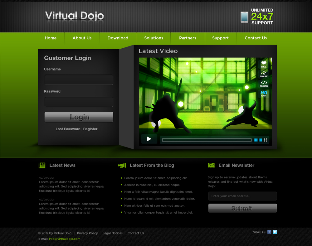 Web Design by Mayank Patel for this project | Design #944617