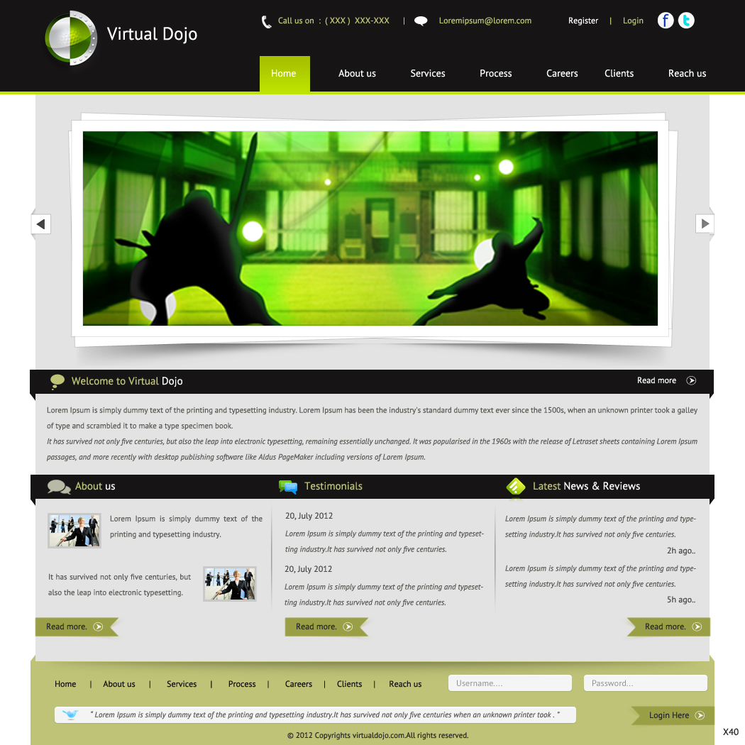 Web Design par pb pour ce projet | Design #929047