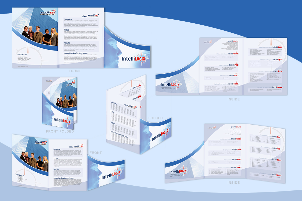 Brochure Design by Jessie Jasinda for Team TSI Corporation | Design #110540