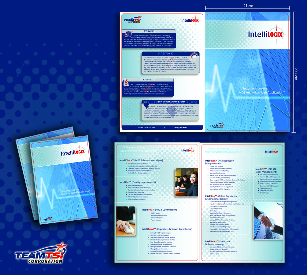 Design de Brochure par BatterseaBase pour Team TSI Corporation | Design #110038