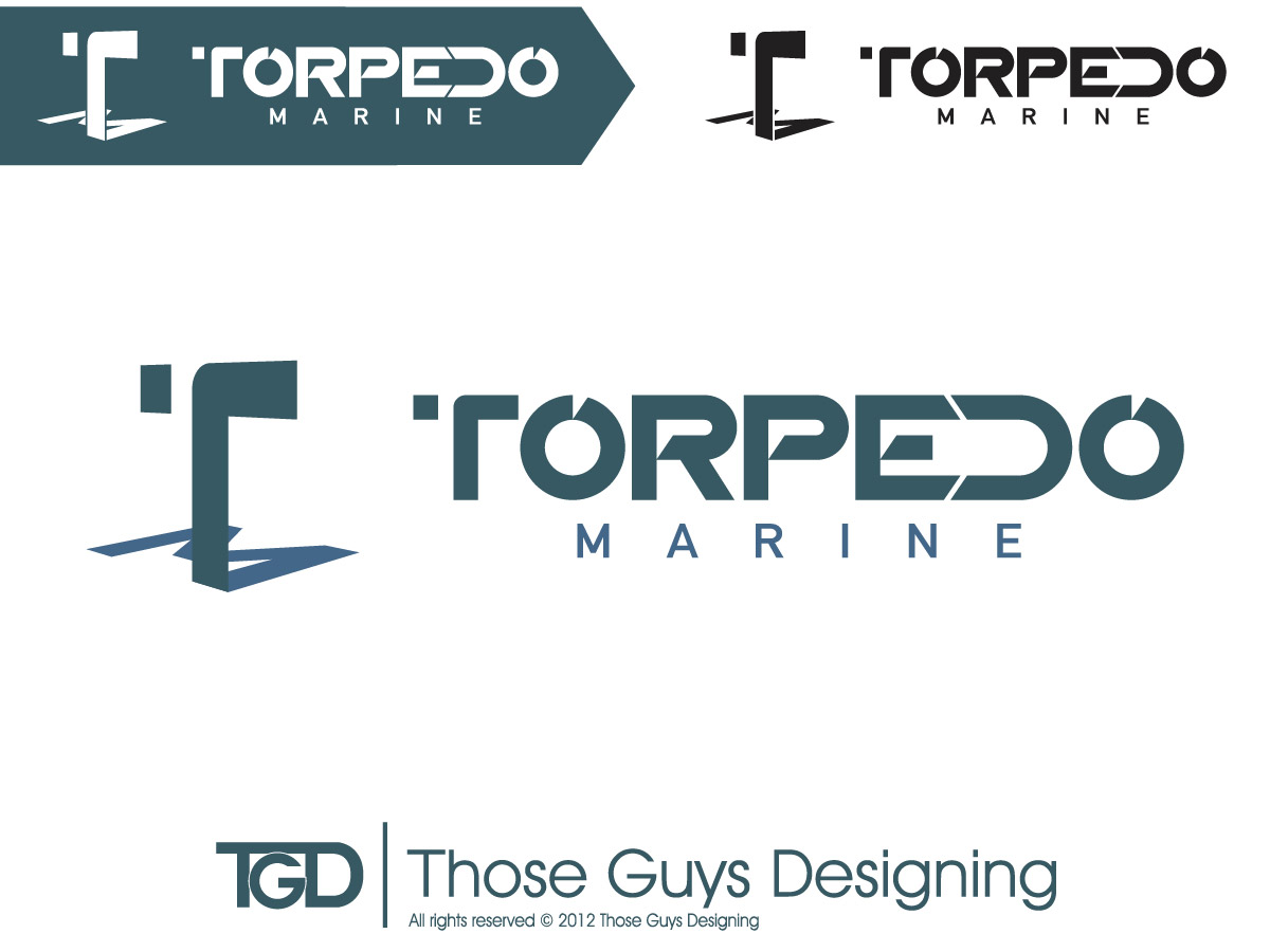 Logo Design by Those Guys Designing for Torpedo Marine | Design #1121841