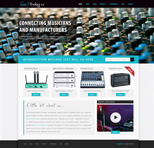 Diseño Wordpress por tinthumb para Gen Y Trading Co | Diseño: #938741