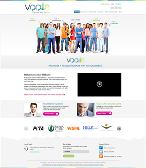 Web Design by Kreative Ideaz for Voolla | Design: #930363
