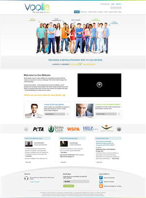 Web Design by Zainab Enterprises for Voolla | Design #944769